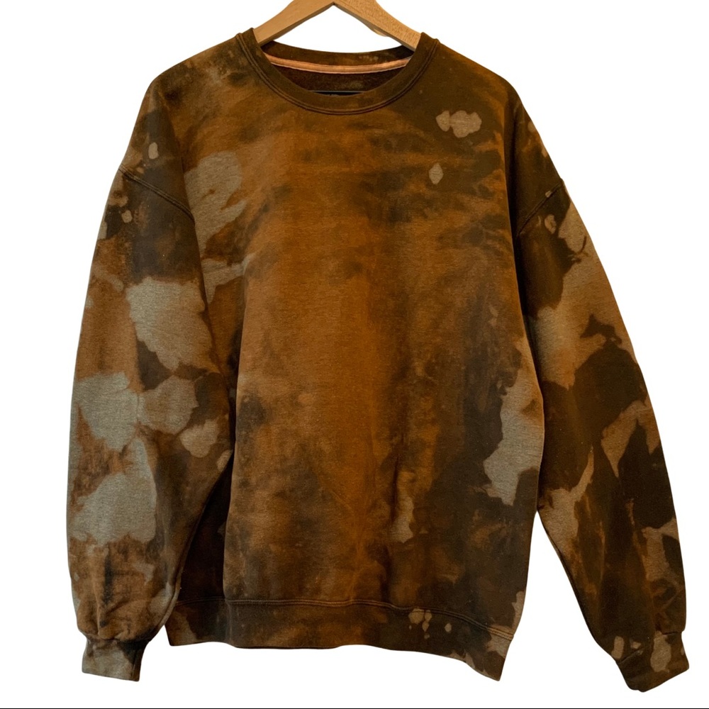 Reverse Tie Dye Sweatshirt